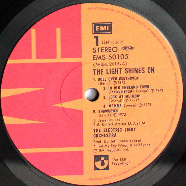 Electric Light Orchestra - The Light Shines On (Vinyl, LP, Compilation, Reissue, Stereo) Very Good Plus (VG+) / Very Good Plus (VG+)