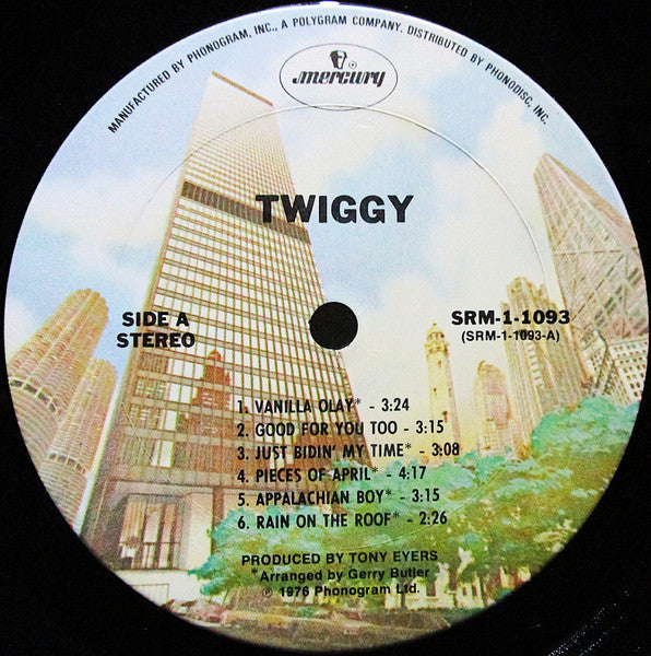 Twiggy (2) - Twiggy (Vinyl, LP, Album, Stereo) Good Plus (G+) / Good Plus (G+)
