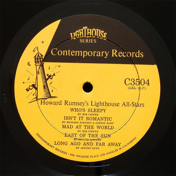 Howard Rumsey's Lighthouse All-Stars - Vol. 6 (Vinyl, LP, Album) Very Good (VG) / Poor (P)
