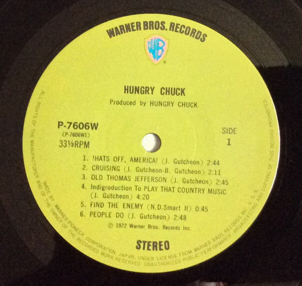 Hungry Chuck - Hungry Chuck (Vinyl, LP, Album)