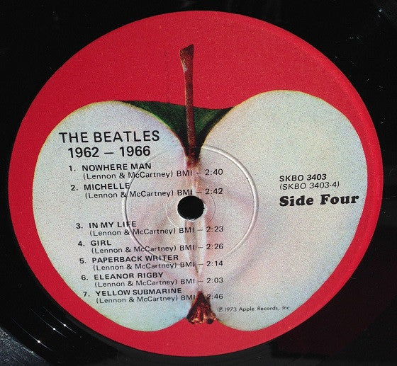 The Beatles - 1962-1966 (2xVinyl, LP, Album, Compilation, Stereo) Very Good (VG) / Good (G)