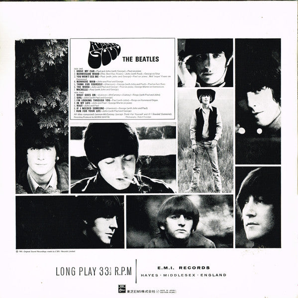 The Beatles - Rubber Soul (Vinyl, LP, Album, Reissue, Mono) Very Good Plus (VG+) / Very Good Plus (VG+)