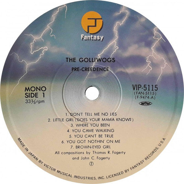 The Golliwogs - Pre-Creedence (Vinyl, LP, Compilation) Very Good Plus (VG+) / Very Good Plus (VG+)