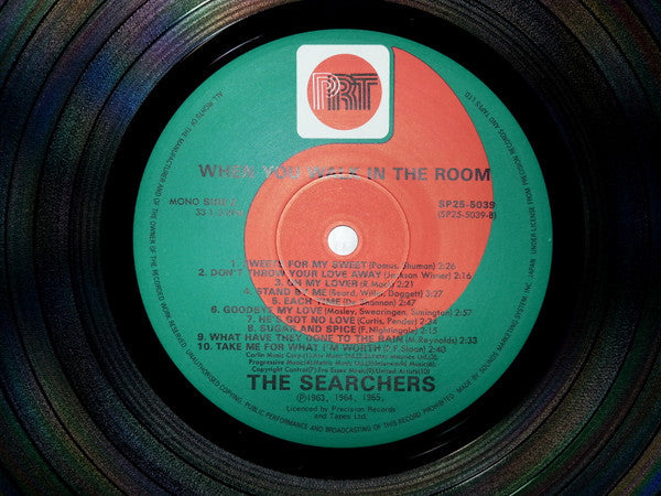 The Searchers - When You Walk In The Room (Vinyl, LP, Compilation) Very Good Plus (VG+) / Very Good Plus (VG+)
