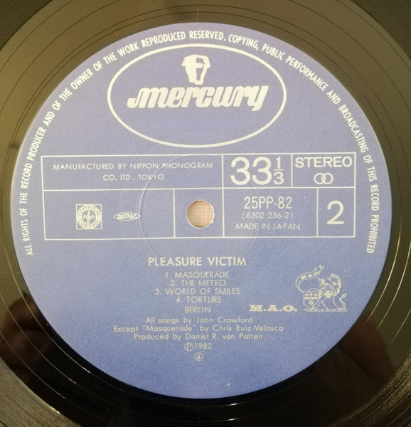 Berlin - Pleasure Victim (Vinyl, LP, Album)
