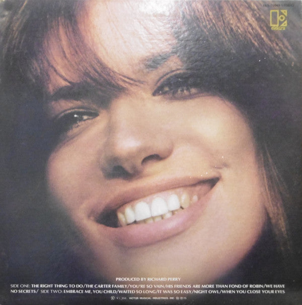 Carly Simon - No Secrets (Vinyl, LP, Album)