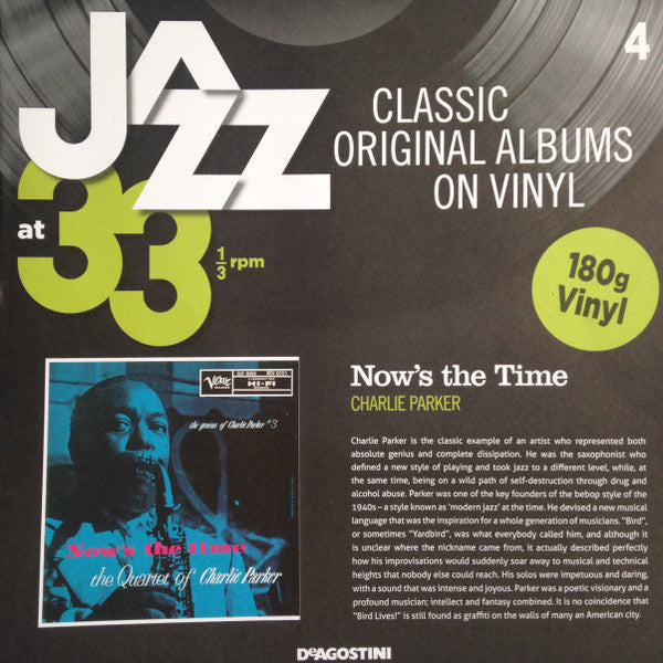 The Charlie Parker Quartet - Now's The Time (Vinyl, LP, Album, Reis...