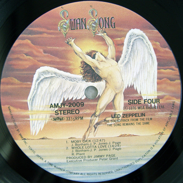 Led Zeppelin - The Soundtrack From The Film The Song Remains The Same (2xVinyl, LP, Album, Reissue) Very Good Plus (VG+) / Very Good Plus (VG+)