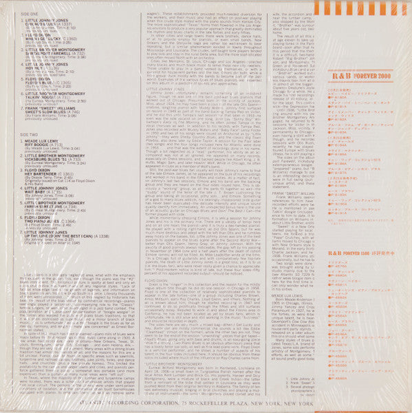 Various - Blues Piano - Chicago, Plus (Vinyl, LP, Compilation, Mono) Very Good Plus (VG+) / Very Good Plus (VG+)
