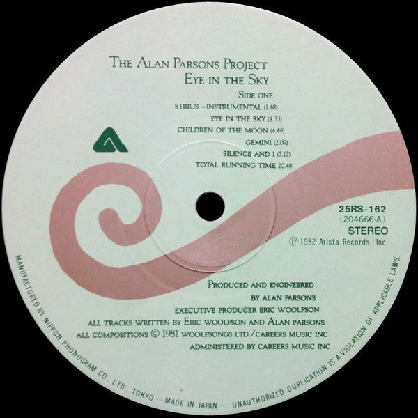 The Alan Parsons Project - Eye In The Sky (Vinyl, LP, Album)