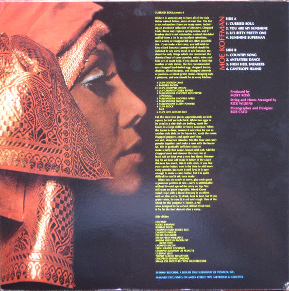 Moe Koffman - Moe's Curried Soul (Vinyl, LP, Album, Reissue) Very Good (VG) / Very Good Plus (VG+)