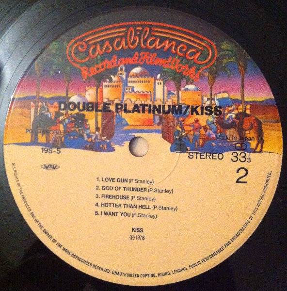 Kiss - Double Platinum (Vinyl, LP, Compilation, Reissue)