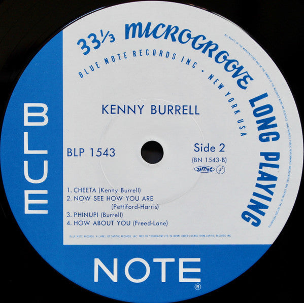 Kenny Burrell - Kenny Burrell (Vinyl, LP, Album, Limited Edition, Reissue, Mono) Very Good Plus (VG+) / Very Good Plus (VG+)