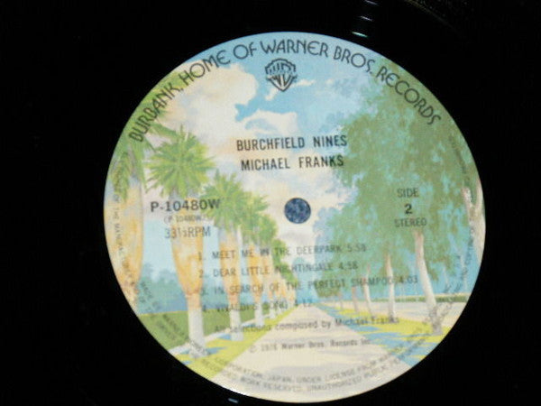 Michael Franks - Burchfield Nines (Vinyl, LP, Album)