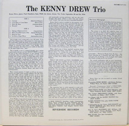 The Kenny Drew Trio - Kenny Drew Trio (Vinyl, LP, Album, Reissue, Mono) Very Good Plus (VG+) / Very Good Plus (VG+)