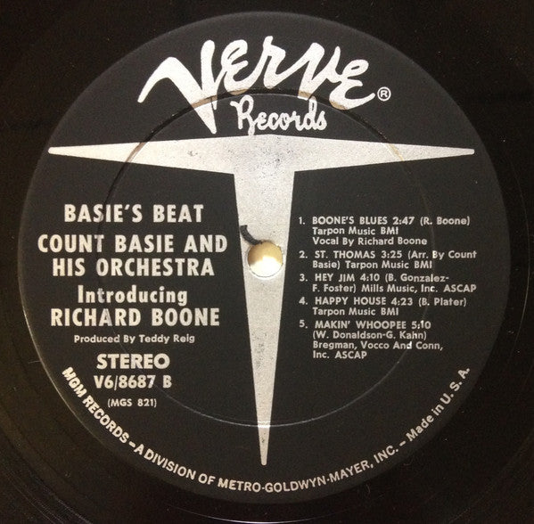 Count Basie Orchestra - Basie's Beat (Vinyl, LP) Good Plus (G+) / Good Plus (G+)