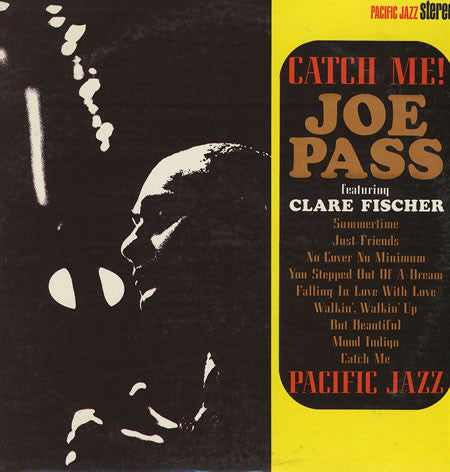 Joe Pass - Catch Me! (Vinyl, LP, Album, Stereo) Very Good Plus (VG+) / Very Good (VG)