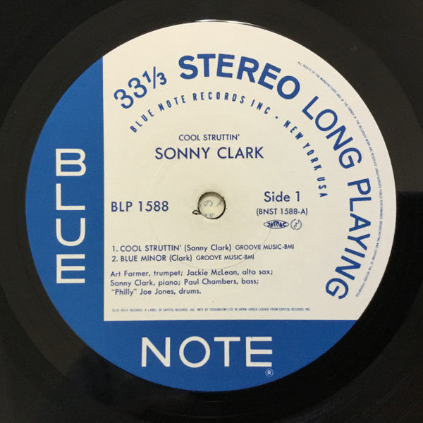Sonny Clark - Cool Struttin' (Vinyl, LP, Album, Reissue, Stereo)