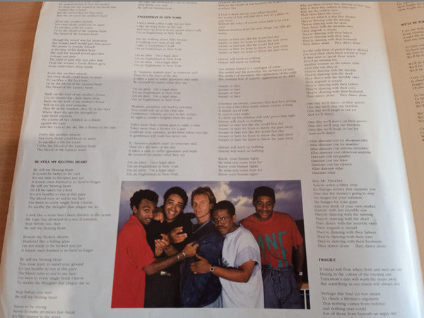 Sting - ...Nothing Like The Sun (Vinyl, LP, Album, Stereo)