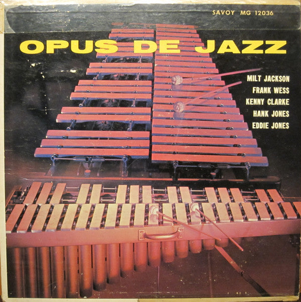 Milt Jackson - Opus De Jazz (Vinyl, LP, Album, Reissue, Mono) Very Good (VG) / Very Good Plus (VG+)