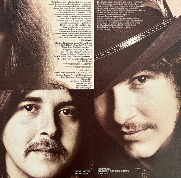Outlaws - Outlaws (Vinyl, LP, Album)