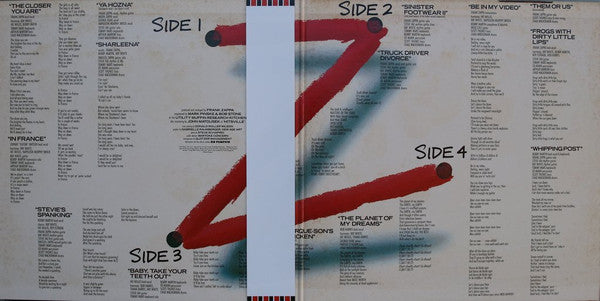 Frank Zappa - Them Or Us (2xVinyl, LP, Album) Very Good Plus (VG+) / Very Good Plus (VG+)