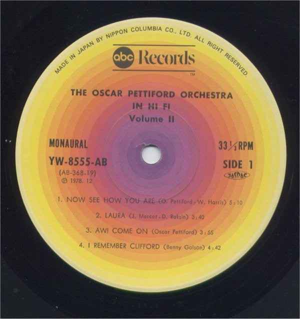 Oscar Pettiford Orchestra - O.P.'s Jazzmen The Oscar Pettiford Orchestra In Hi-Fi  - Volume Two (Vinyl, LP, Album, Reissue, Mono) Very Good Plus (VG+) / Very Good (VG)