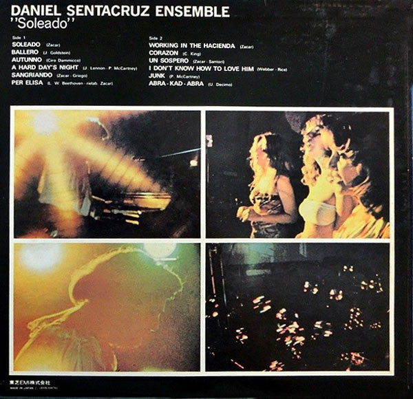 Daniel Sentacruz Ensemble - Soleado (Vinyl, LP, Album) Very Good (VG) / Very Good (VG)