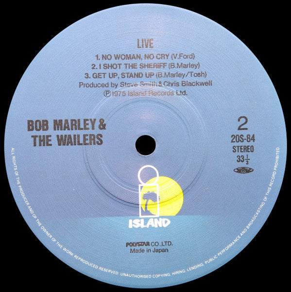 Bob Marley & The Wailers - Live! (Vinyl, LP, Album, Reissue)