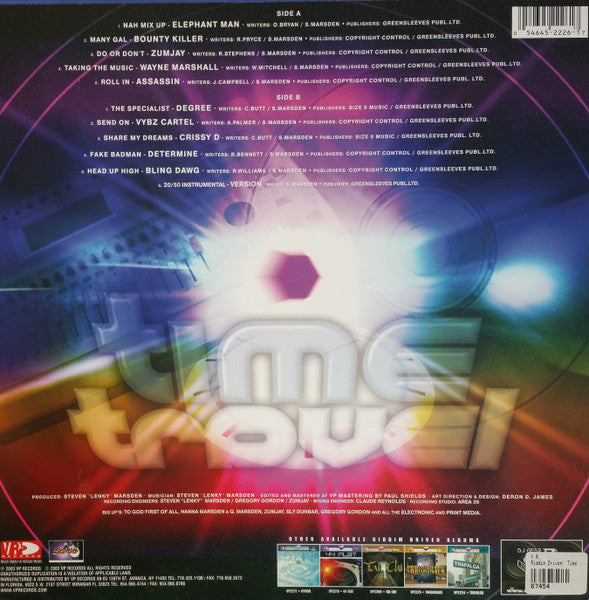 Various - Time Travel (Vinyl, LP, Compilation) Very Good (VG) / Very Good (VG)