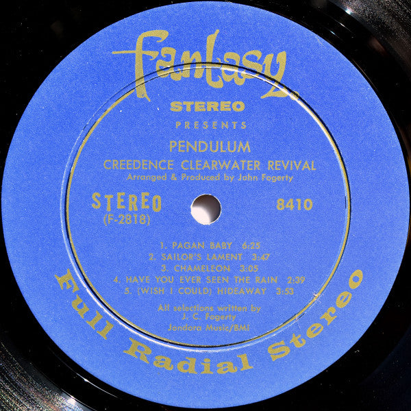 Creedence Clearwater Revival - Pendulum (Vinyl, LP, Album, Stereo) Good Plus (G+) / Fair (F)