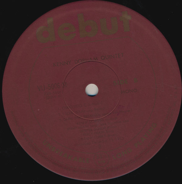 The Kenny Dorham Quintet - Kenny Dorham Quintet (Vinyl, LP, Album, ...