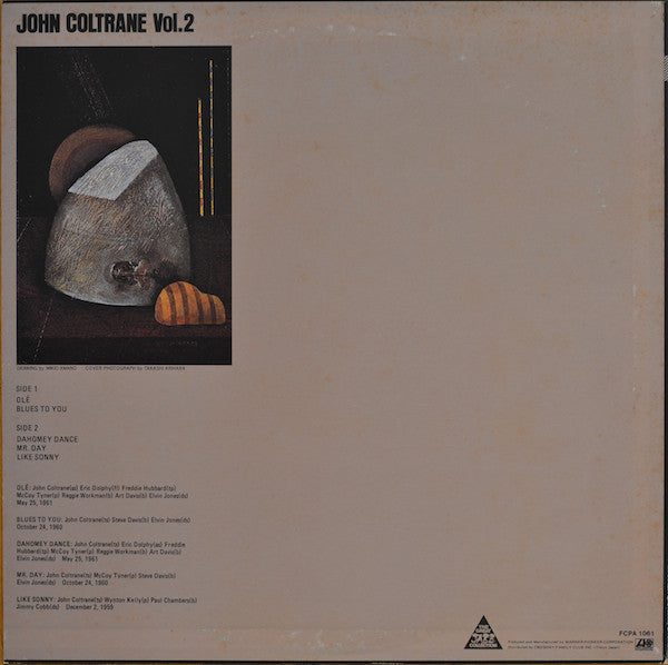 John Coltrane - John Coltrane Vol. 2 (Vinyl, LP, Compilation)