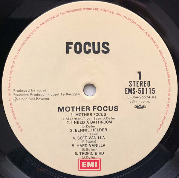 Focus (2) - Mother Focus (Vinyl, LP, Album, Reissue)
