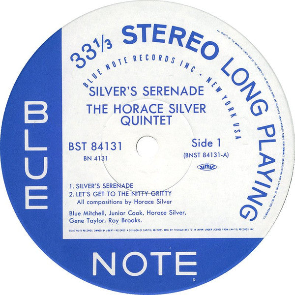 The Horace Silver Quintet - Silver's Serenade (Vinyl, LP, Album, Limited Edition, Reissue, Stereo) Near Mint (NM or M-) / Near Mint (NM or M-)