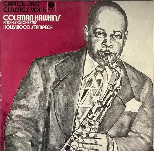 Coleman Hawkins And His Orchestra - Hollywood Stampede (Vinyl, LP, Compilation) Very Good Plus (VG+) / Very Good Plus (VG+)