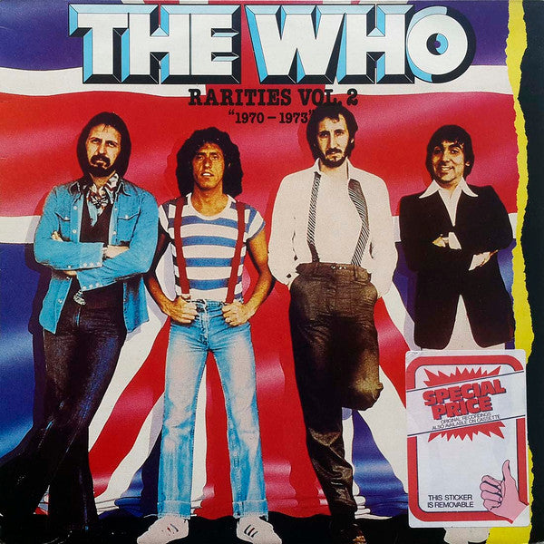The Who - Rarities Vol. 2 "1970-1973" (Vinyl, LP, Compilation) Very Good Plus (VG+) / Good Plus (G+)