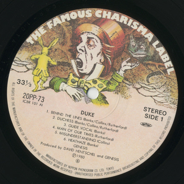 Genesis - Duke (Vinyl, LP, Album, Reissue, Stereo) Near Mint (NM or M-) / Very Good Plus (VG+)