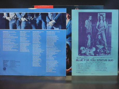 Status Quo - Blue For You (Vinyl, LP, Album, Stereo) Very Good (VG) / Very Good (VG)