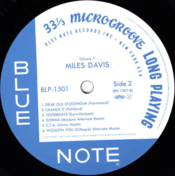 Miles Davis - Volume 1 (Vinyl, LP, Compilation, Limited Edition, Re...