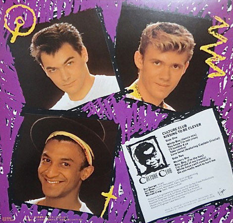 Culture Club - Kissing To Be Clever = Mystery Boy (Vinyl, LP, Album, Stereo) Very Good Plus (VG+) / Very Good Plus (VG+)