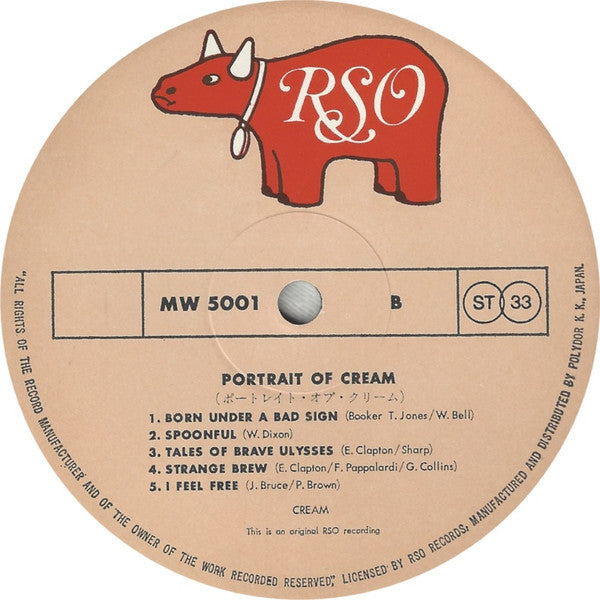Cream (2) - Portrait Of Cream (Vinyl, LP, Compilation, Special Edit...