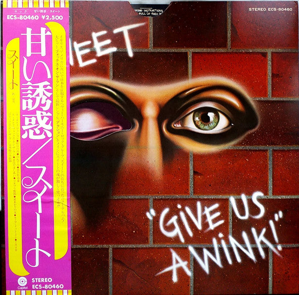 The Sweet - Give Us A Wink = 甘い誘惑 (Vinyl, LP, Album)