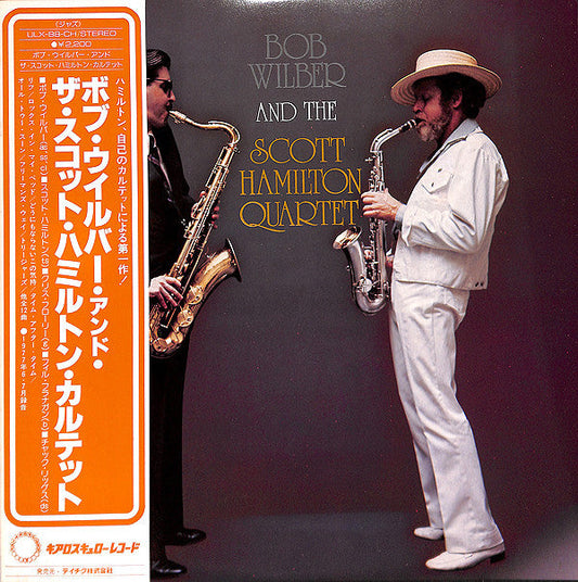 Bob Wilber - Bob Wilber And The Scott Hamilton Quartet (Vinyl, LP, Album) Very Good Plus (VG+) / Very Good Plus (VG+)