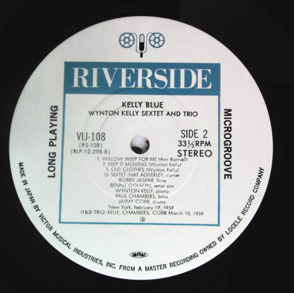 Wynton Kelly - Kelly Blue (Vinyl, LP, Album, Reissue) Near Mint (NM or M-) / Very Good (VG)