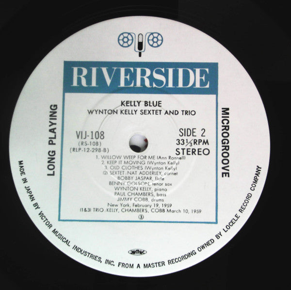 Wynton Kelly - Kelly Blue (Vinyl, LP, Album, Reissue)