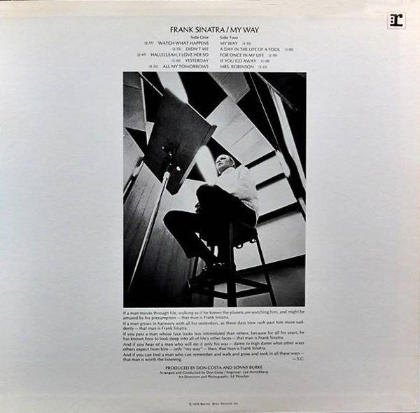 Frank Sinatra - My Way (Vinyl, LP, Album, Reissue, Stereo)