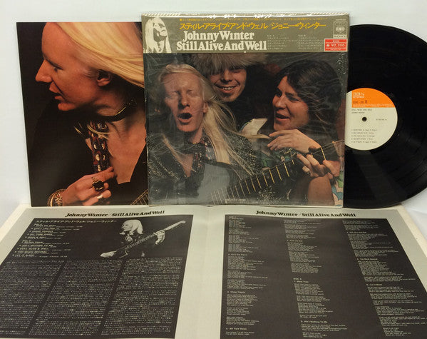 Johnny Winter - Still Alive And Well (Vinyl, LP, Album) Very Good (VG) / Very Good (VG)
