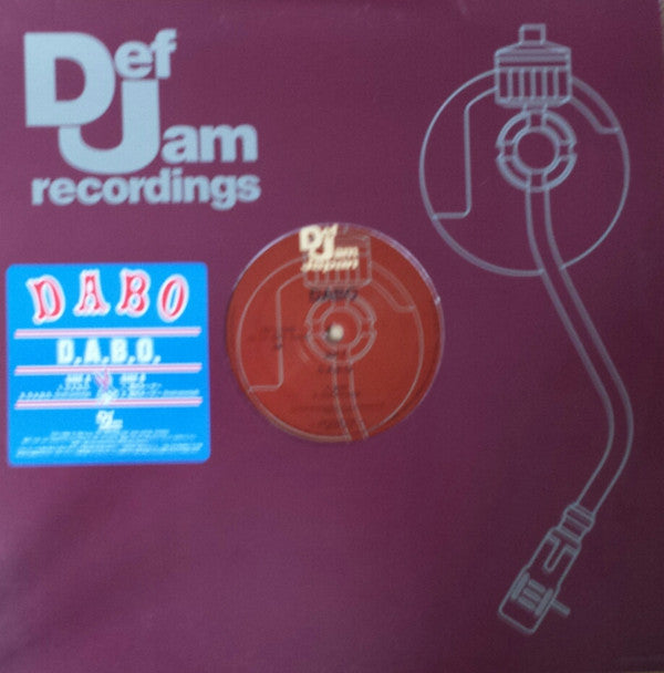 Dabo - D.A.B.O. (Vinyl, 12") Very Good Plus (VG+) / Very Good Plus (VG+)