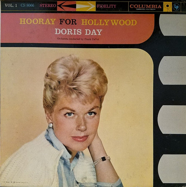 Doris Day - Hooray For Hollywood Volume 1 (Vinyl, LP, Album, Stereo) Very Good (VG) / Very Good (VG)